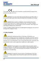 Предварительный просмотр 11 страницы Indel Webasto Isotherm Cruise Classic Installation And Usage Instructions