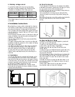 Preview for 5 page of Indel CR 63F INOX Installation & Operating Instructions Manual