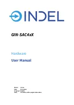 Indel GIN-SAC4 Series Hardware User Manual preview