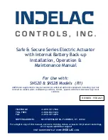 INDELAC CONTROLS SNS20 Installation, Operation & Maintenance Manual предпросмотр