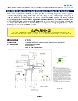 Preview for 6 page of INDELAC CONTROLS SNS20 Installation, Operation & Maintenance Manual