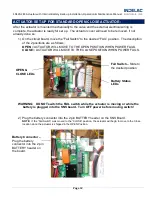 Preview for 12 page of INDELAC CONTROLS SNS20 Installation, Operation & Maintenance Manual