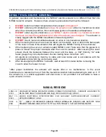 Preview for 18 page of INDELAC CONTROLS SNS20 Installation, Operation & Maintenance Manual