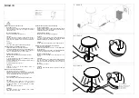 Предварительный просмотр 2 страницы INDELAGUE ROXO lighting NOAH /D Installation Instructions