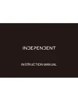 Предварительный просмотр 34 страницы Independent 0510 Instruction Manual