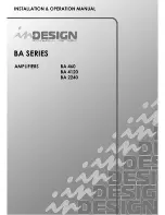 inDESIGN BA 2240 Installation & Operation Manual preview