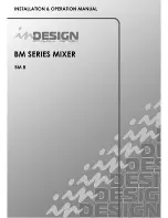 Preview for 1 page of inDESIGN BM8 Series Installation & Operation Manual