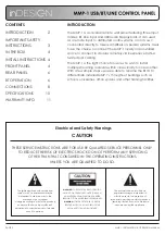 Preview for 2 page of inDESIGN MMP-1 Installation & Operation Manual