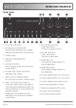 Preview for 6 page of inDESIGN MP30D Installation & Operation Manual