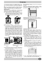 Preview for 27 page of Indesit 245 R Installation And Use Manual