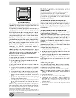 Preview for 38 page of Indesit 245 R Installation And Use Manual