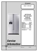 Indesit 45537 Service Information preview