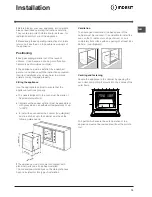 Preview for 13 page of Indesit 51.A IX Operating Instructions Manual