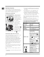 Preview for 14 page of Indesit 51.A IX Operating Instructions Manual