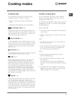 Preview for 17 page of Indesit 51.A IX Operating Instructions Manual