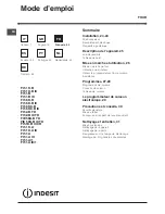 Preview for 22 page of Indesit 51.A IX Operating Instructions Manual