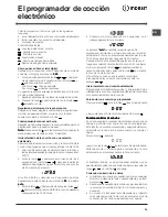 Preview for 39 page of Indesit 51.A IX Operating Instructions Manual