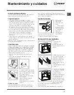 Preview for 41 page of Indesit 51.A IX Operating Instructions Manual