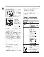 Preview for 54 page of Indesit 51.A IX Operating Instructions Manual