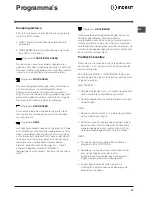 Preview for 57 page of Indesit 51.A IX Operating Instructions Manual