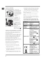 Preview for 64 page of Indesit 51.A IX Operating Instructions Manual