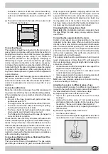 Предварительный просмотр 18 страницы Indesit 6G25S/U Installation And Use Manual