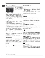 Preview for 8 page of Indesit 7OIF 610 K.A RU Operating Instructions Manual