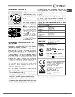 Preview for 15 page of Indesit 7OIF 610 K.A RU Operating Instructions Manual