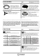 Preview for 2 page of Indesit Aria MWI 3213 IX Daily Reference Manual