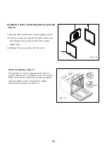 Preview for 48 page of Indesit B600 Operating And Maintenance Instructions Manual