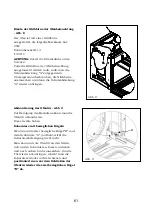 Preview for 69 page of Indesit B600 Operating And Maintenance Instructions Manual