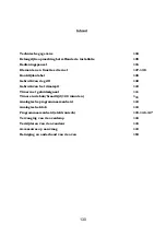 Preview for 138 page of Indesit B600 Operating And Maintenance Instructions Manual