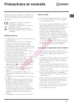 Предварительный просмотр 23 страницы Indesit BAAAN 12 Operating Instructions Manual