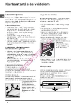 Preview for 62 page of Indesit BAAAN 12 Operating Instructions Manual