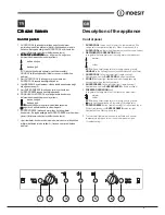 Preview for 3 page of Indesit BAAN 40 FNF Series Operating Instructions Manual