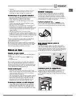 Preview for 13 page of Indesit BAAN 40 FNF Series Operating Instructions Manual