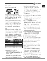 Preview for 17 page of Indesit BIAA 1 Series Operating Instructions Manual