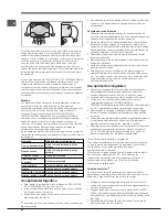 Preview for 40 page of Indesit BIAA 1 Series Operating Instructions Manual