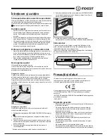 Preview for 55 page of Indesit BIAA 1 Series Operating Instructions Manual