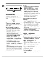 Предварительный просмотр 68 страницы Indesit BIAA 1 Series Operating Instructions Manual