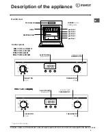 Preview for 5 page of Indesit BIG 73 KC.A IX GB S Operating Instructions Manual