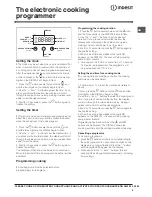 Preview for 9 page of Indesit BIG 73 KC.A IX GB S Operating Instructions Manual