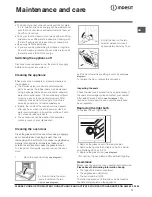 Preview for 11 page of Indesit BIG 73 KC.A IX GB S Operating Instructions Manual