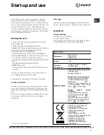 Preview for 5 page of Indesit BIM 51 K.A IX GB Operating Instructions Manual