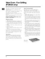 Preview for 20 page of Indesit BIMD S 23 IX GB Instructions For Installation And Use Manual