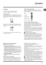 Предварительный просмотр 43 страницы Indesit BWSA 61053 Instructions For Use Manual