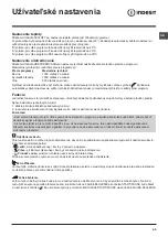 Предварительный просмотр 45 страницы Indesit BWSA 61053 Instructions For Use Manual