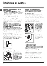 Предварительный просмотр 52 страницы Indesit BWSA 61053 Instructions For Use Manual