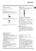 Предварительный просмотр 55 страницы Indesit BWSA 61053 Instructions For Use Manual