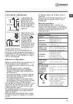 Предварительный просмотр 63 страницы Indesit BWSA 61053 Instructions For Use Manual